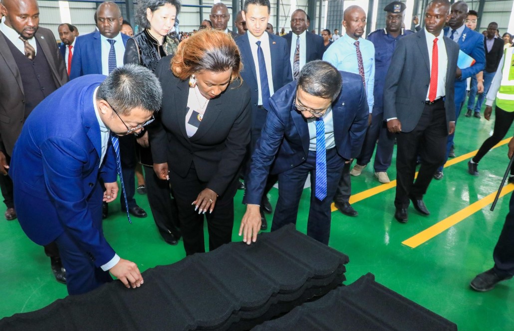 China's  SINOMA Roofing Company Unveils Roofing Factory In Kenya